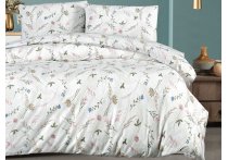 Постільна білизна ранфорс First Choice - Homesko Spring Beige 160х200х30 см (Turkey), сімейний
